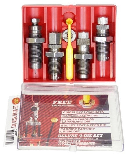 LEE DELUXE 4-DIE SET 9MM LUGER
