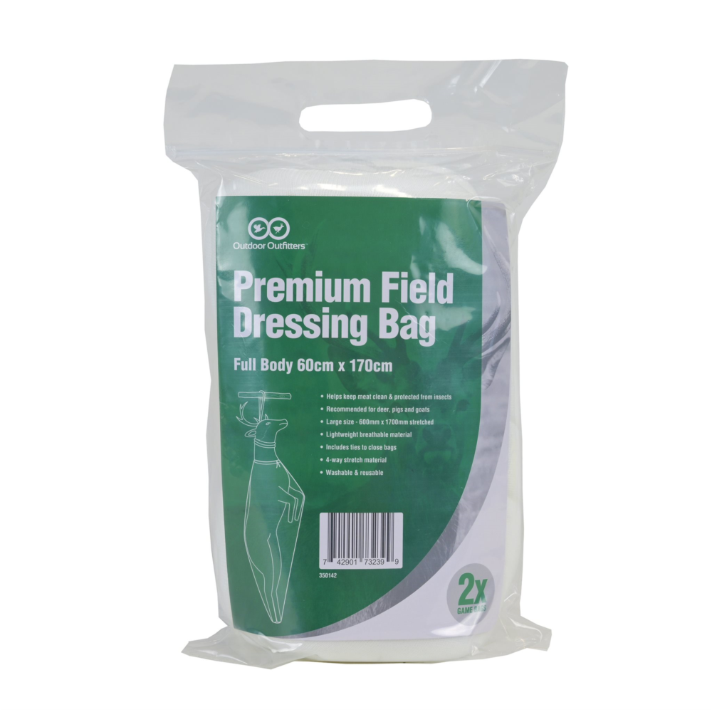 OUTDOOR OUTFITTERS PREMIUM FIELD DRESSING GAME BAG - FULL BODY 2-PK