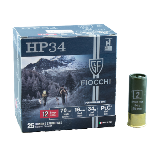 FIOCCHI 12G 34GM #2 1375FPS 25PK