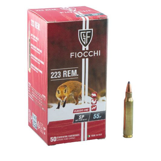 FIOCCHI 223 REM 55GR SP 50PK