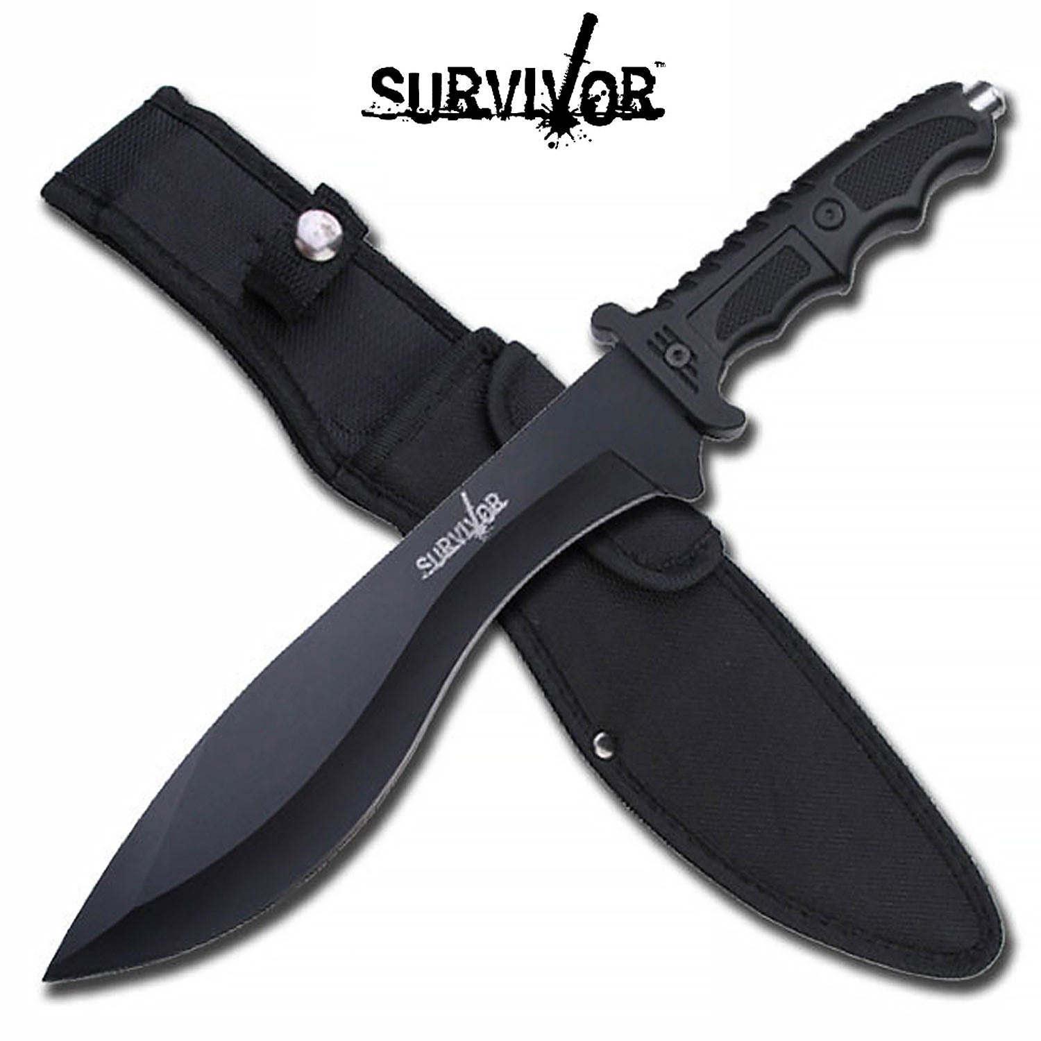 SURVIVOR KUKRI MACHETE W/ GLASS BREAKER