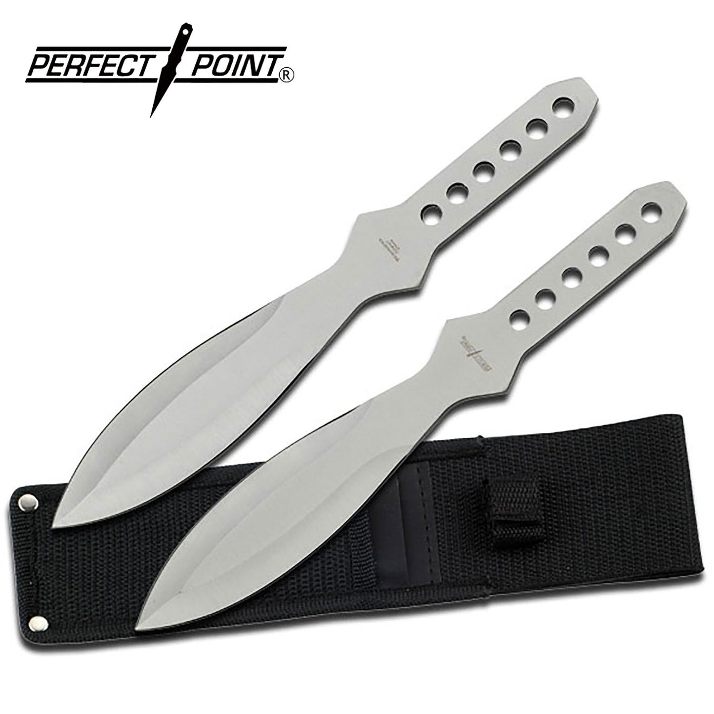 PERFECT POINT BIG THROWING KNIVES 2 PACK
