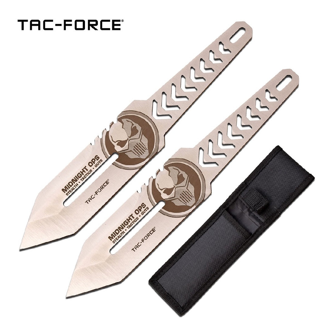 TAC-FORCE MIDNIGHT OPS THROWING KNIFE SET