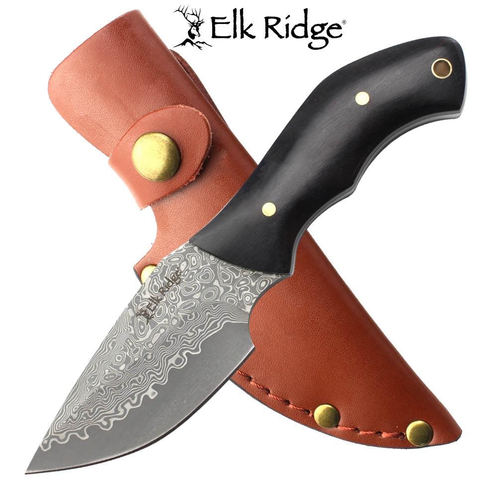 ELK RIDGE DAMASCUS KNIFE