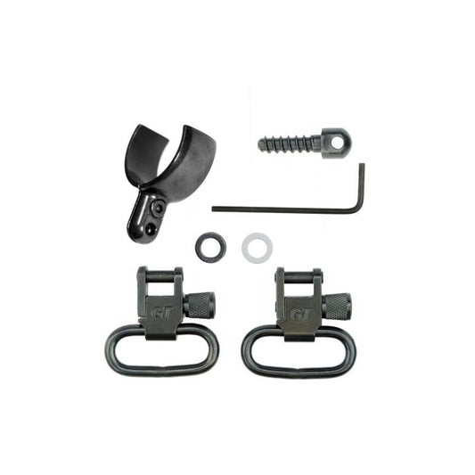 GROVTEC 12G MAG TUBE BARREL BAND W/SWIVELS .975-1.025"
