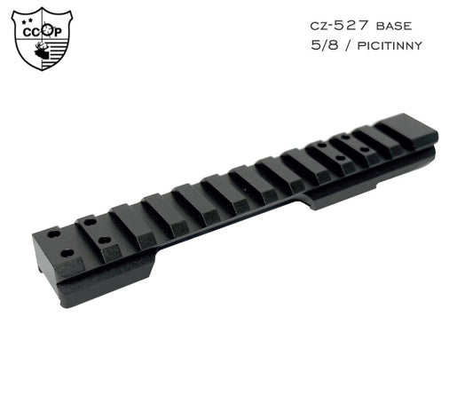 CCOP CZ 527 1-PIECE PICATINNY RAIL ALUMINIUM
