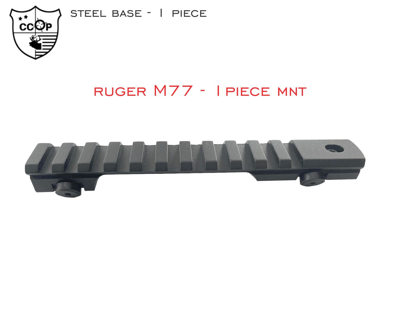 CCOP 1-PCE RAIL RUGER M77 MKII SHORT ACTION