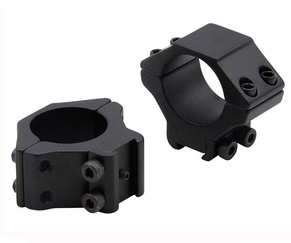 CCOP RING SET ALUMINIUM 3/8" LOW 1"