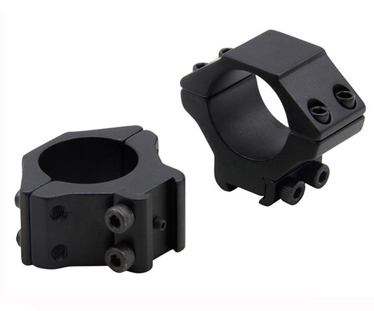 CCOP RING SET ALUMINIUM 3/8" LOW 1"