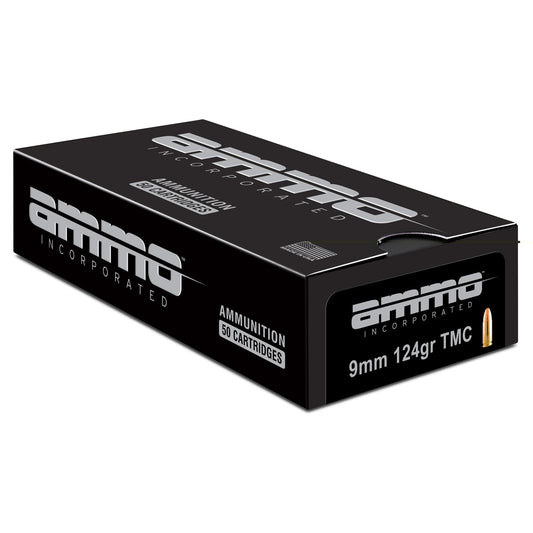AMMO INC 9MM LUGER 124GRN TMC 50PK