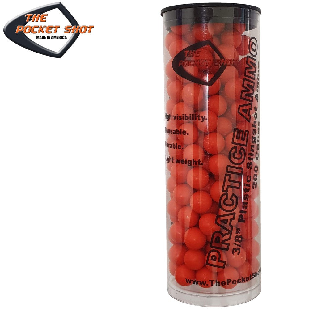 ORANGE PLASTIC AMMO 200PK