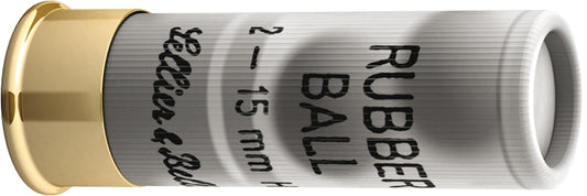 SELLIER & BELLOT 12GA 2 5/8" 12X67.5 RUBBER SHOT 2X15MM 25PK