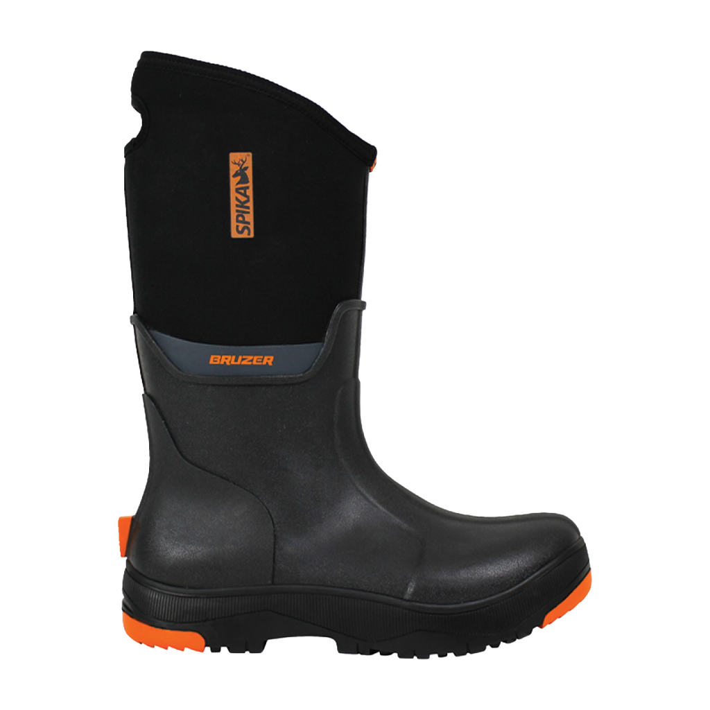 BRUZER GUMBOOTS MENS BLACK US 9
