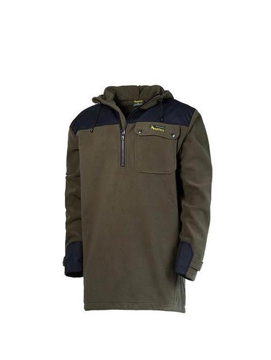 HUNTECH MENS BUSH BASICS COAT G2 (MILITARY GREEN) EXTRA LARGE