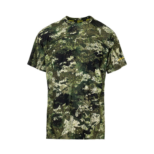 HUNTECH MENS GLACIERTECH SS TEE (KAKARIKI) 2XL