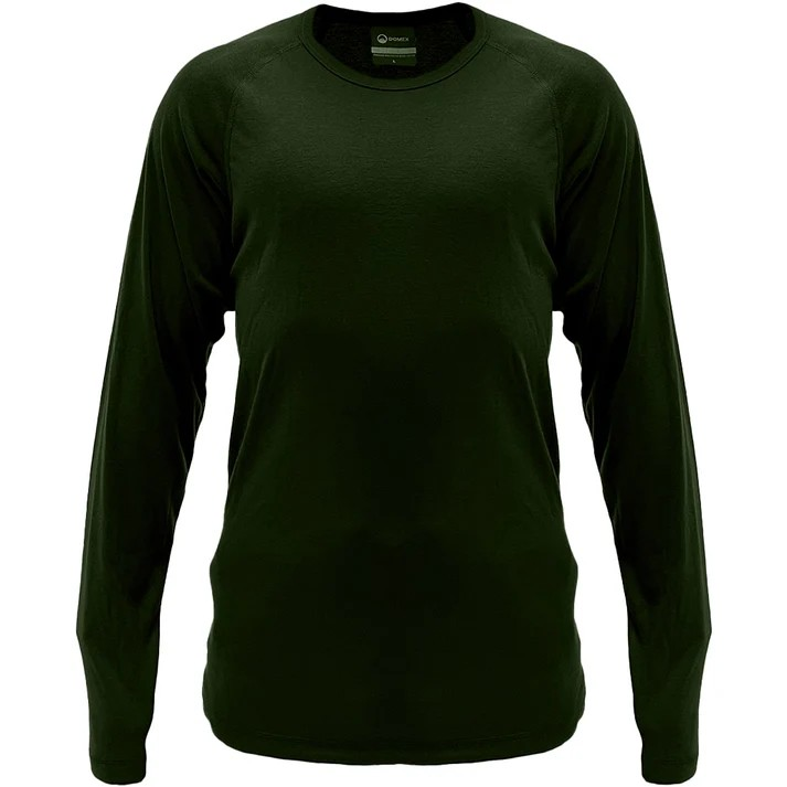 DOMEX THERMALAYER L/S TOP (OLIVE) MEDIUM