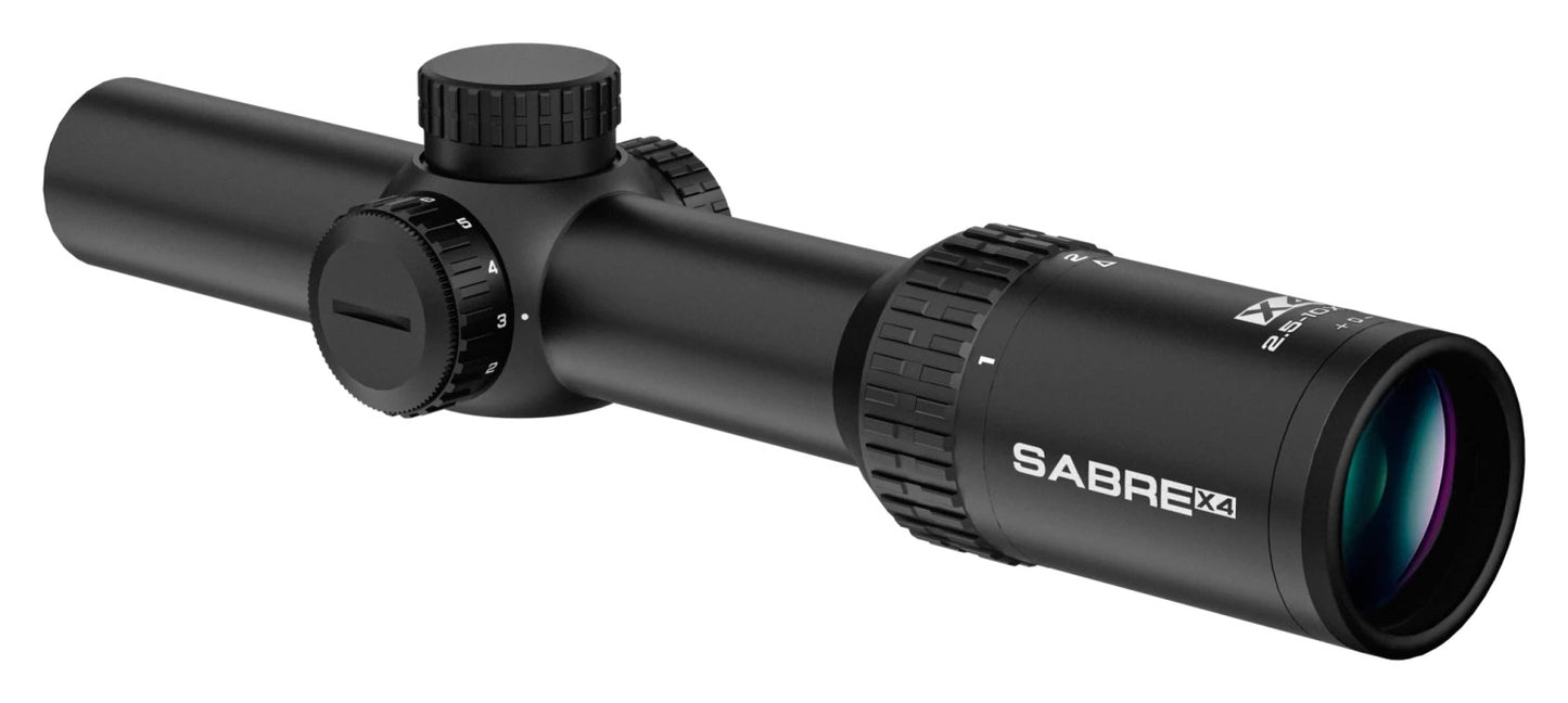 SABRE X4 1-4X24 4-DOT RETICLE REIFLSCOPE