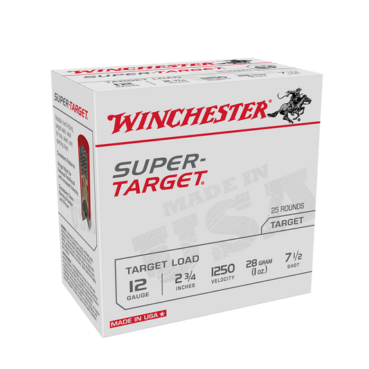 WINCHESTER 12G #7.5 2-3/4" 28GM SUPER TARGET