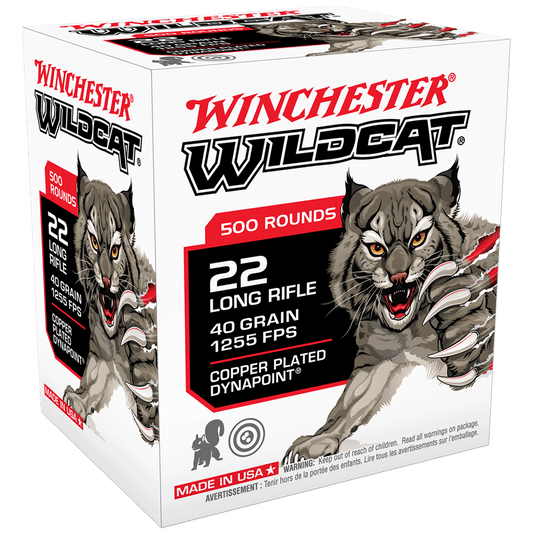 WINCHESTER 22LR 40GRN DYNAPOINT WILDCAT 500PK