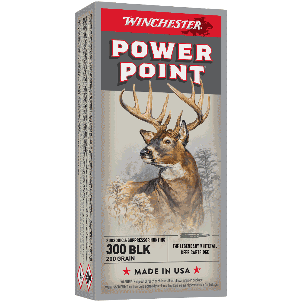 WINCHESTER 300BLK OUT 200GRN SUBSONIC PP SUPER-X
