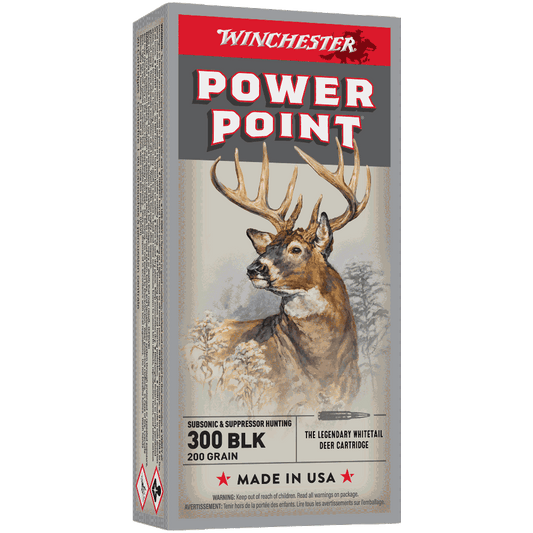 WINCHESTER 300BLK OUT 200GRN SUBSONIC PP SUPER-X