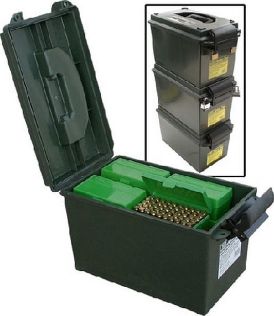 MTM AMMO STORAGE CAN BULK GREEN