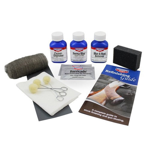 BIRCHWOOD PERMA BLUE GUN BLUE LIQUID KIT