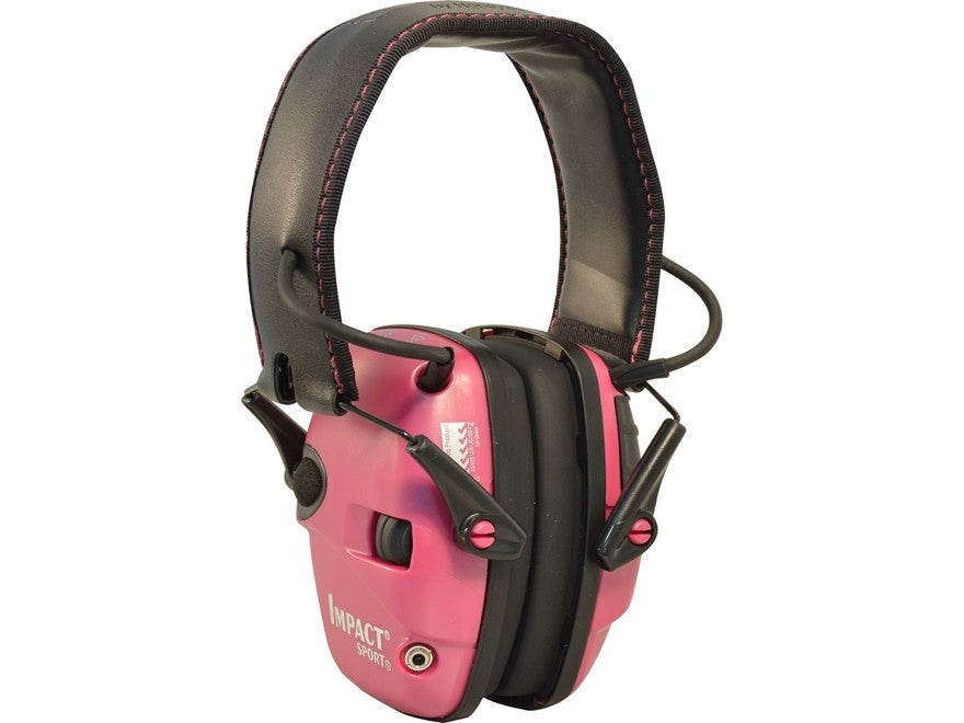 HOWARD LEIGHT IMPACT SPORT EARMUFFS 24DB PINK