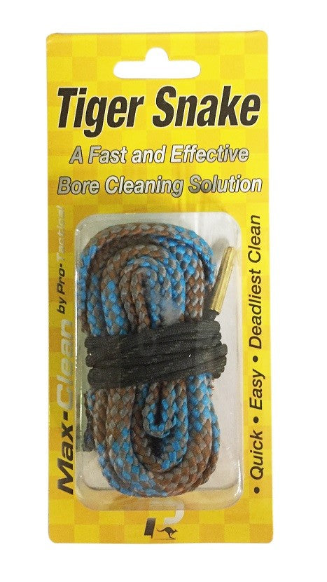 MAX-CLEAN 22CAL TIGER SNAKE BORE ROPE