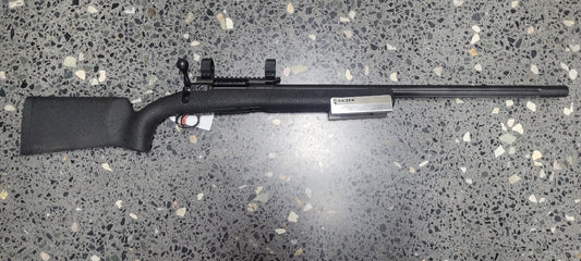 S/H SAVAGE 12LRP 6.5CREEDMOOR W/ PMR 30MM RINGS