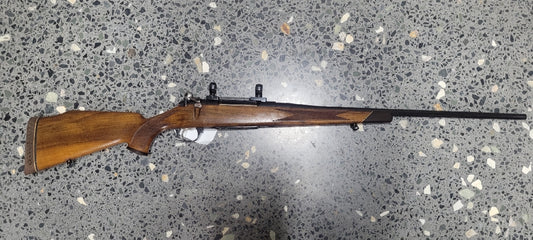 S/H SCHULTZ & LARSON M68DL 243 WINCHESTER