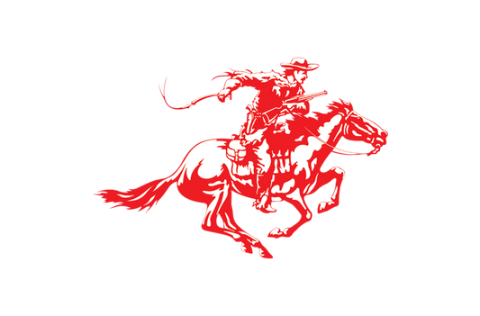 .WINCHESTER HORSE DECAL LARGE 305X430MM