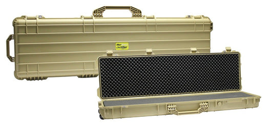 MAX-GUARD CYCLONE RIFLE HARD CASE - DESERT TAN 53"