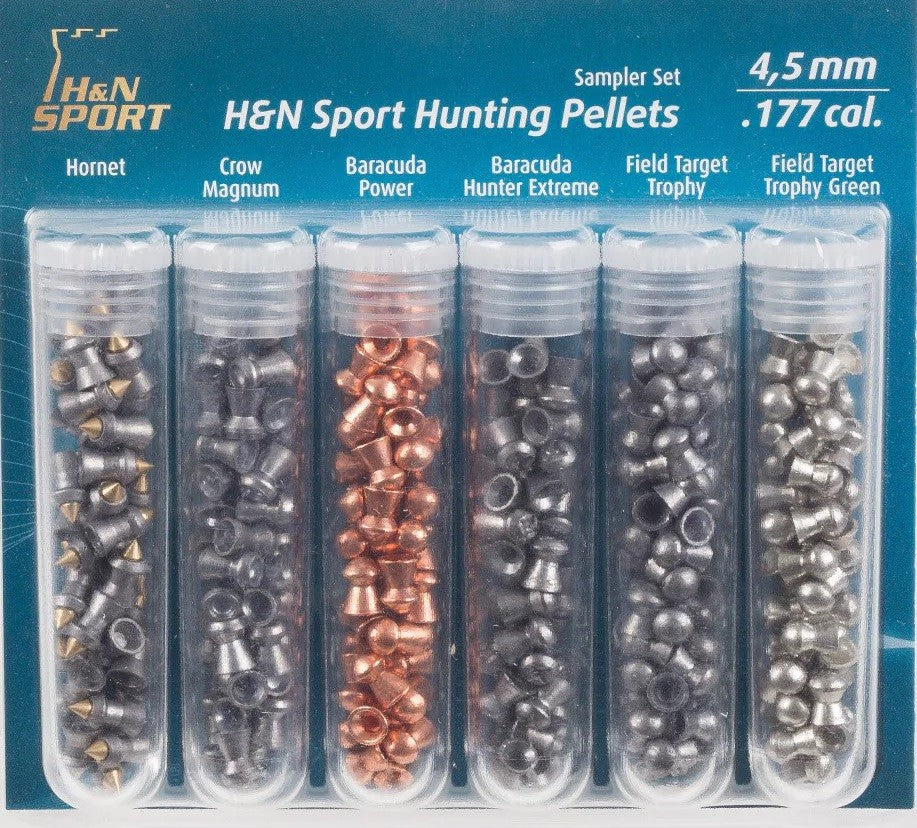 H&N HUNTER SAMPLER PELLET PACK .177