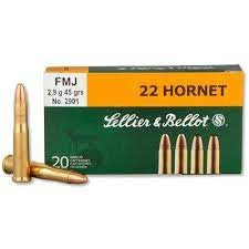 S & B 22 HORNET 45GRN SP 20PK