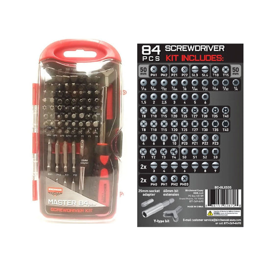 BIRCHWOOD CASEY PRO SCREWDRIVER SET 40PCE