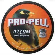 PRO-PELL AIR RIFLE PELLETS .177