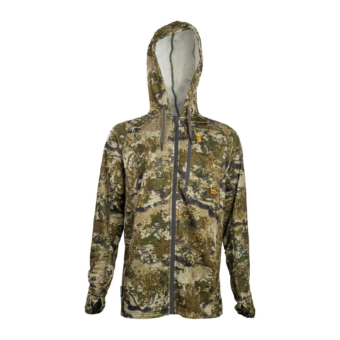 SPIKA GRIDFLEECE TOP MENS BIARRI CAMO LARGE