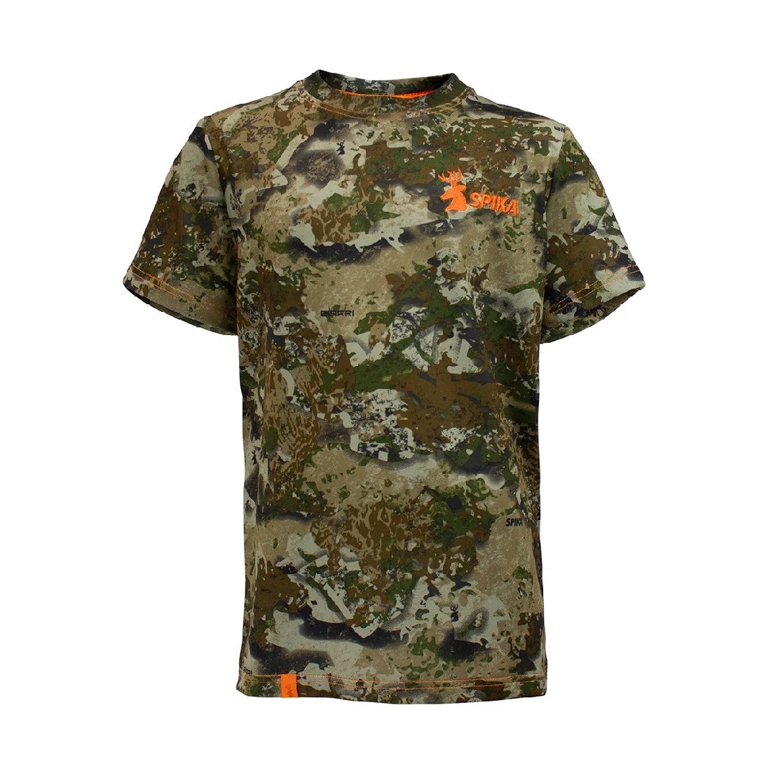 SPIKA TRAIL T-SHIRT KIDS BIARRI CAMO SIZE 8